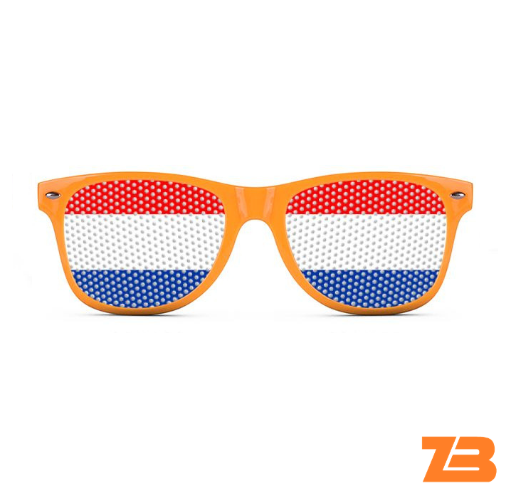 Trojaanse paard Aanbevolen Snoep EK Voetbal Oranje Zonnebril Nederlandse Vlag - Zomer-bril.nl